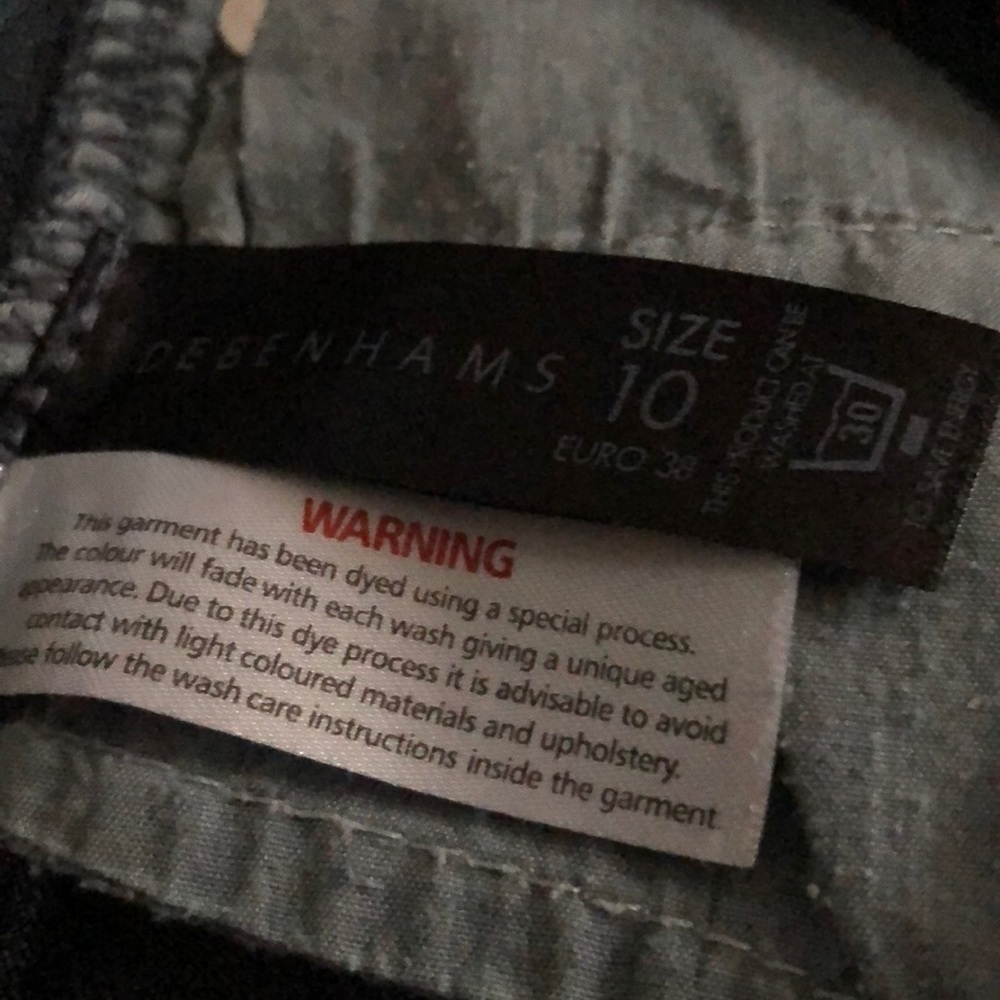Debenhams Bootcut Jeans in Authentic Blue Jeans - Picture 12 of 12